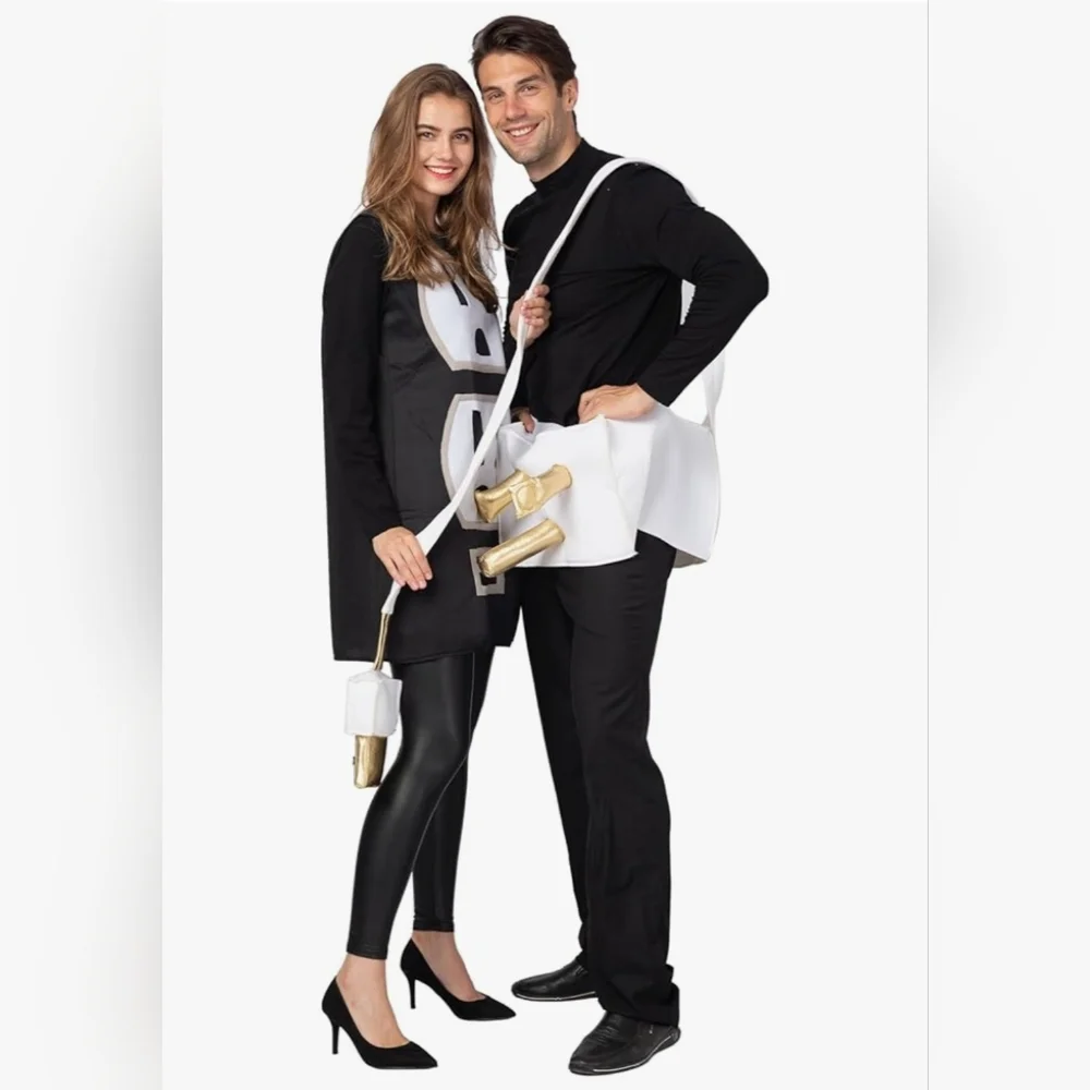 Spooktacular Creations NWOT Adult Couples Plug and Socket Costume Set Size XL - Picture 3 of 7